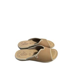 FlyFlot Sandals Natural Color Anti shock leather anatomic shoes size 40 Italy 9-